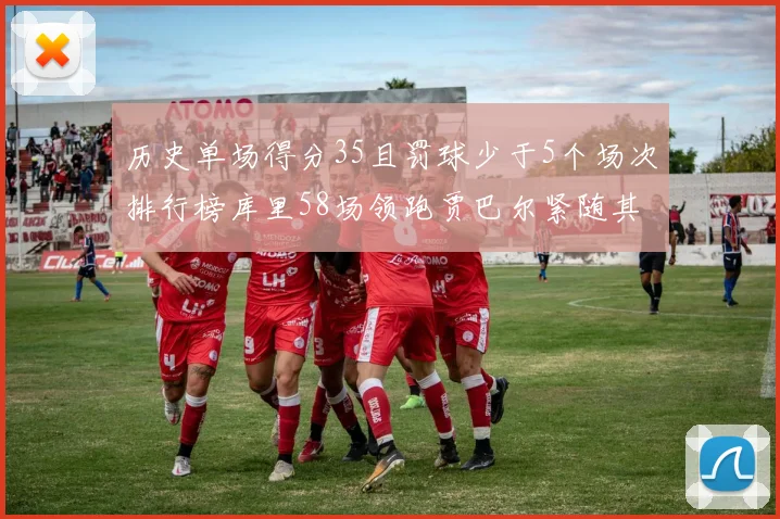 历史单场得分35且罚球少于5个场次排行榜库里58场领跑贾巴尔紧随其后
